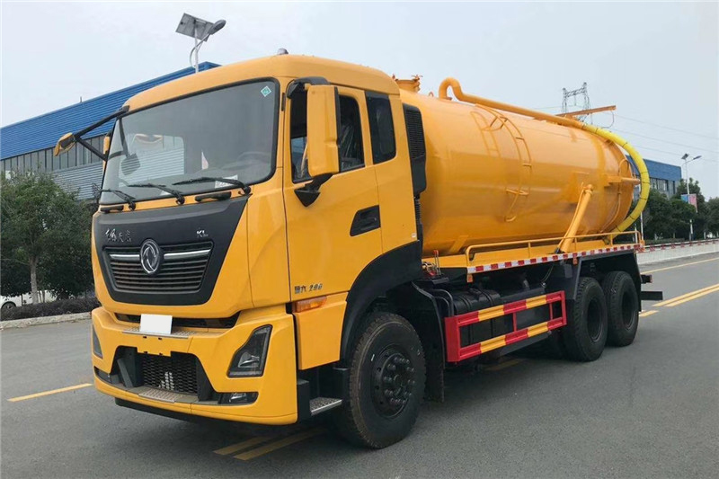 國六東風天龍18方 吸污車
